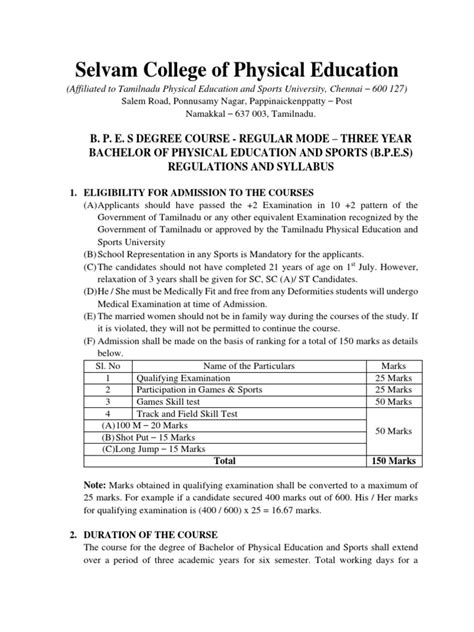 bpes syllabus.